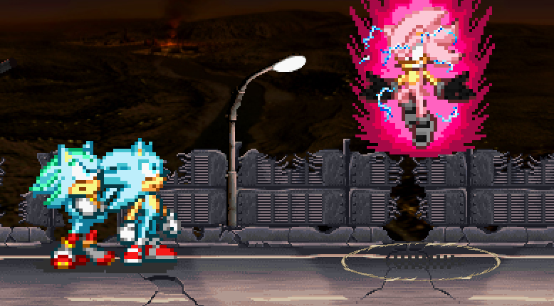 Dark Super Sonic 2 (Remake) by justinpritt16 on DeviantArt