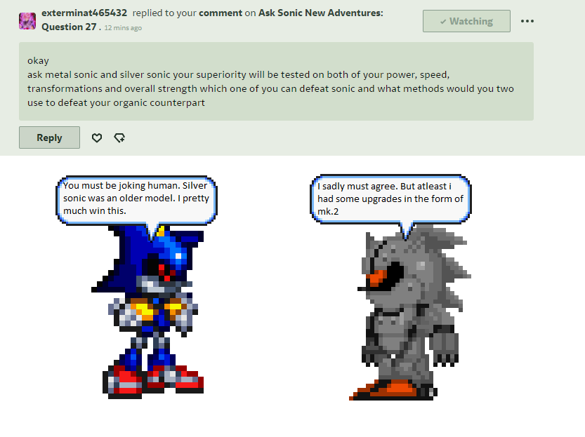 Neo Metal Sonic Sprite 2 by justinpritt16 on DeviantArt