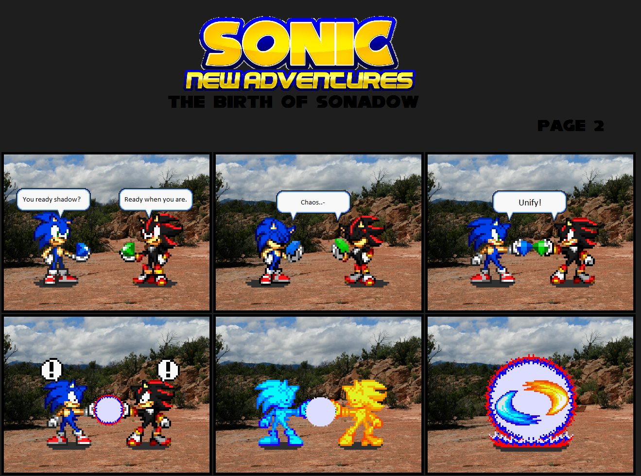 Fusion Comic Deviantart Sonadow Fusion Comic Page 2 (Revamp) by justinpritt16 on DeviantArt
