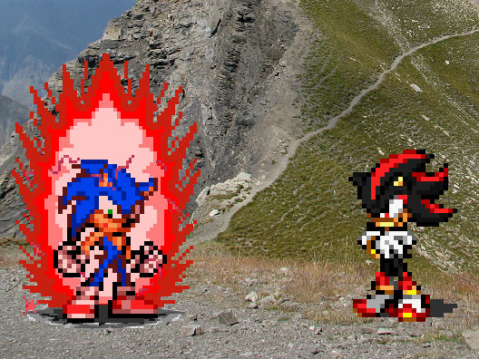 Chaos Boost Sonic (Revamp) by justinpritt16 on DeviantArt