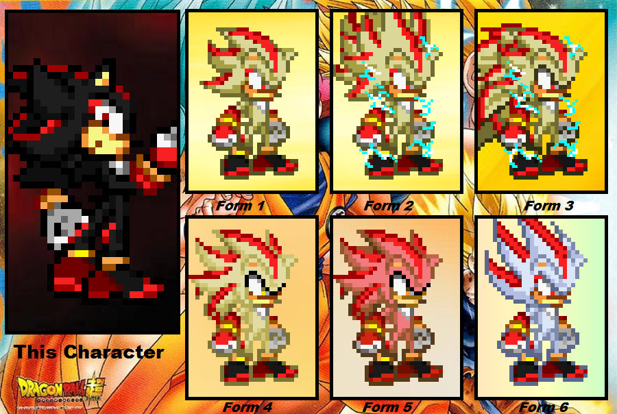 Time shadow's super forms by justinpritt16 on DeviantArt