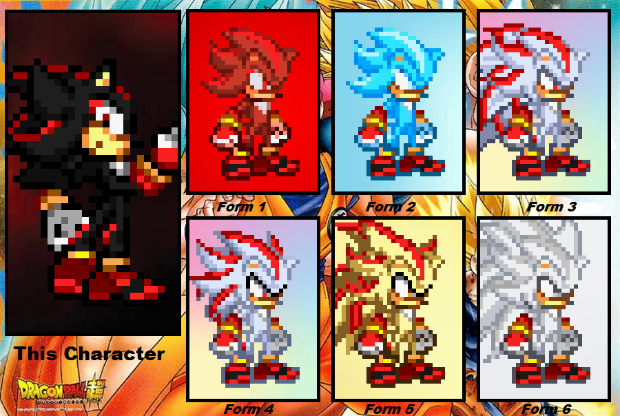 Time shadow's super forms: part 3 by justinpritt16 on DeviantArt