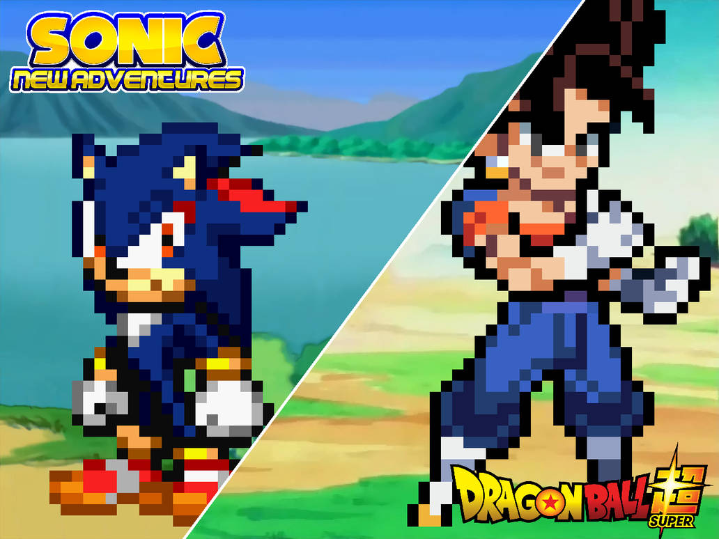 Shadic and Vegito Poster by justinpritt16 on DeviantArt