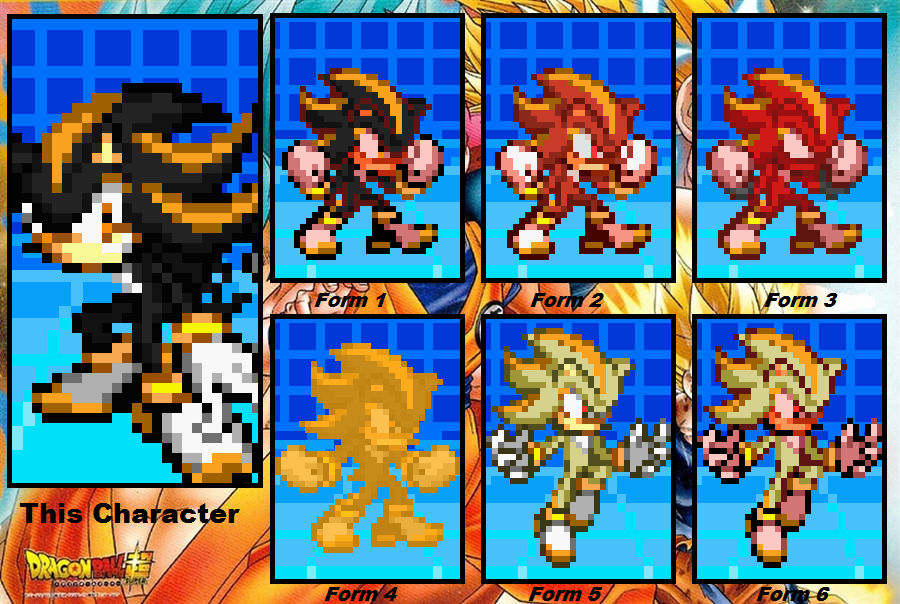 Android shadow's super forms by justinpritt16 on DeviantArt