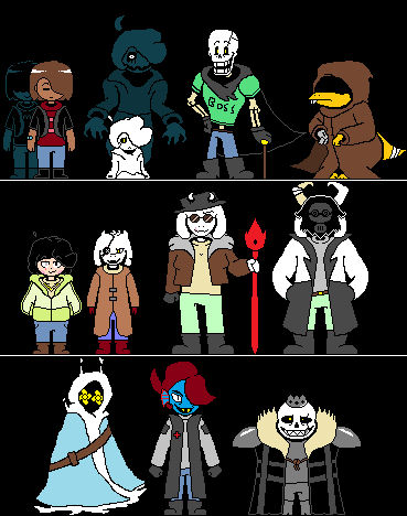 Storyfell Mint Cast Colored by piperartz on DeviantArt