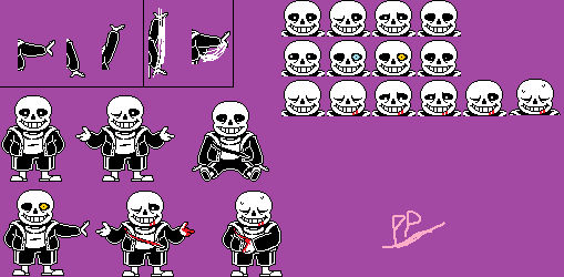 Sans Sheet by piperartz on DeviantArt