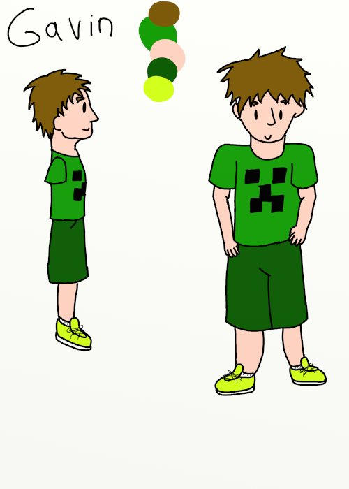 REF: Gavin by TrexLaserParty on DeviantArt