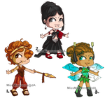 :CLOSED: Buggy Adoptable Chibis by MissMignonne