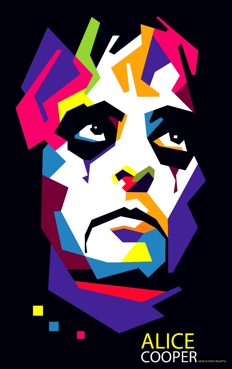 Alice Cooper in WPAP by Edho