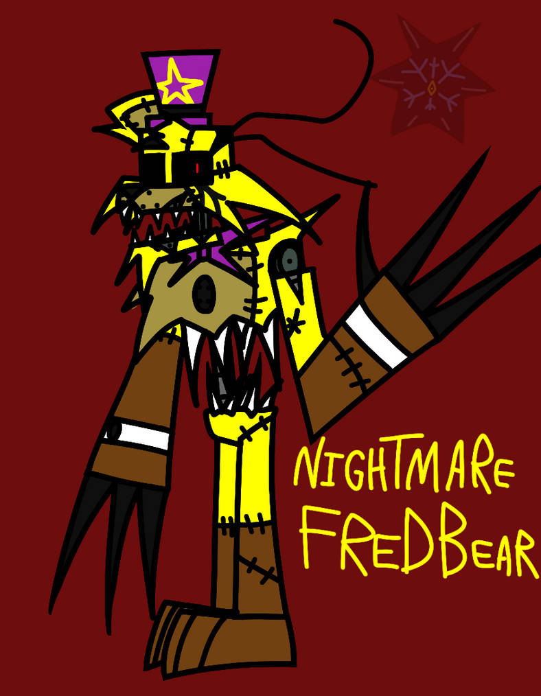 nightmare Fredbear by Odu4  Fnaf drawings, Fnaf art, Fnaf