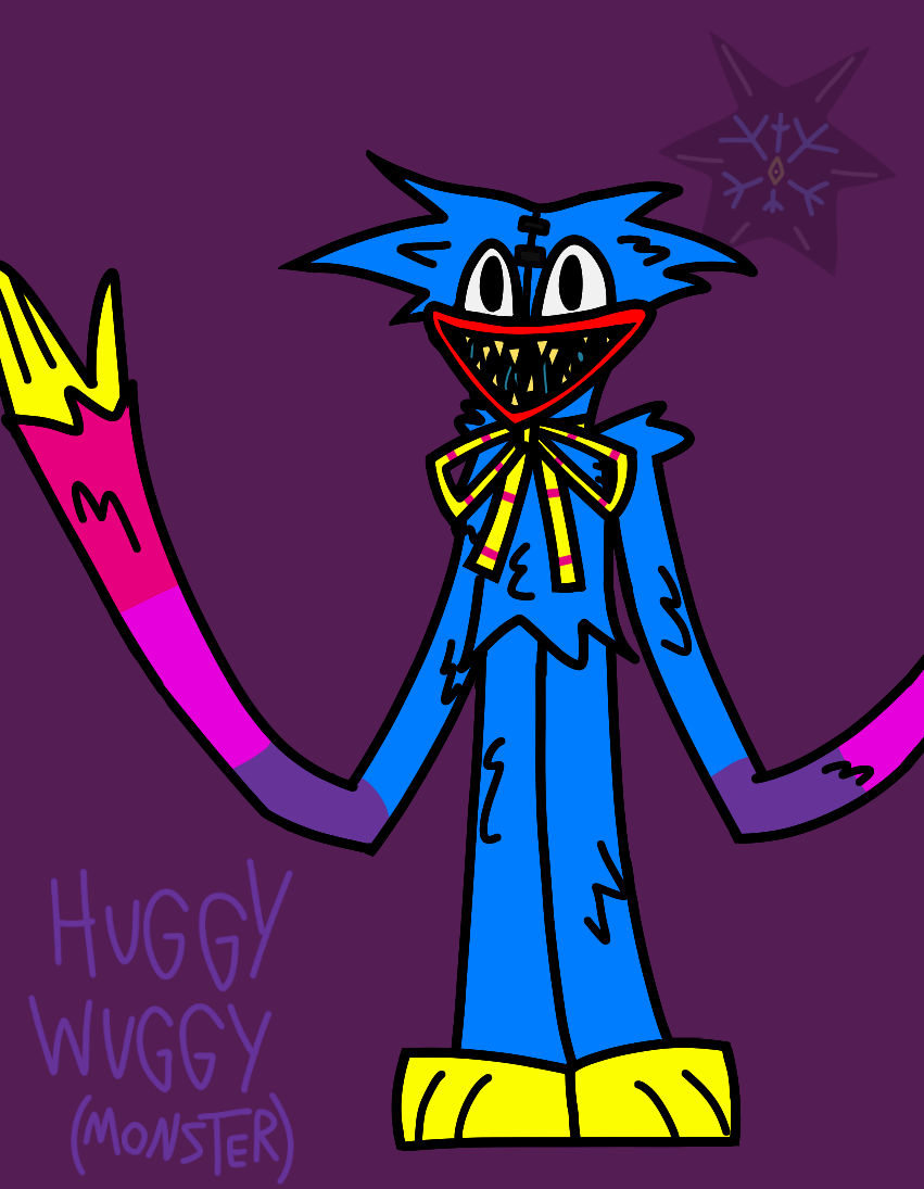 Huggy Wuggy (Poppy Playtime) by ArtMama113 on DeviantArt