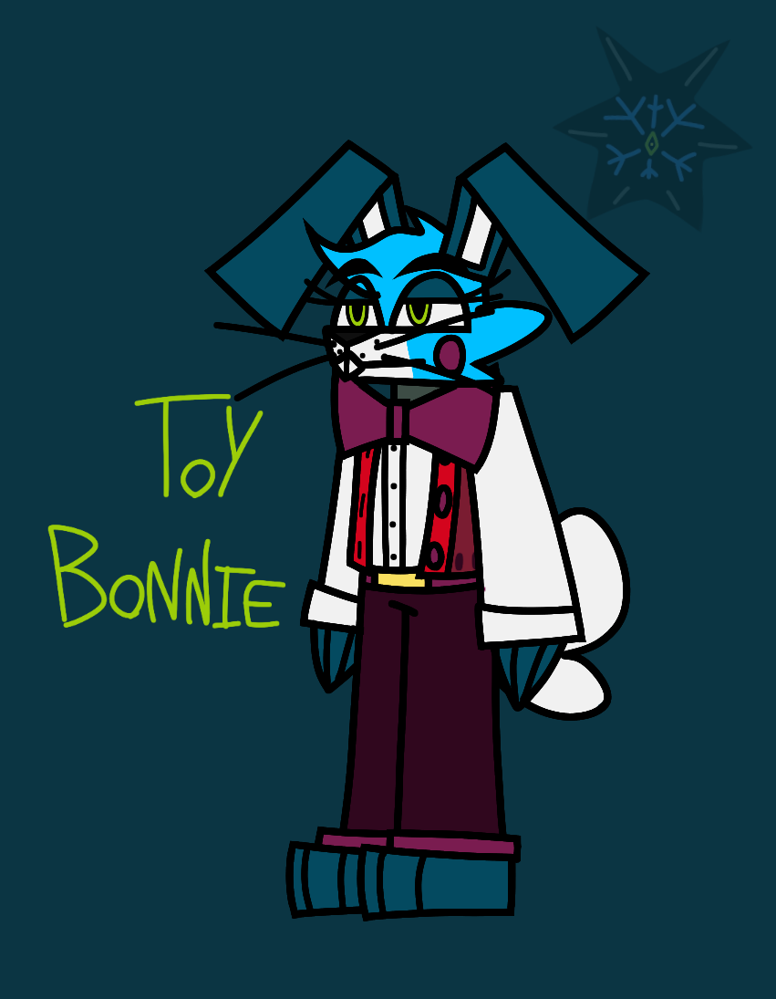 FNAF2] Toy Bonnie by MangoISeI on DeviantArt