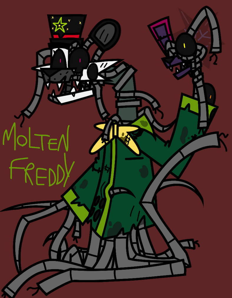 Molten Freddy By Fnafnations - Fnaf Molten Freddy Fanart - Free