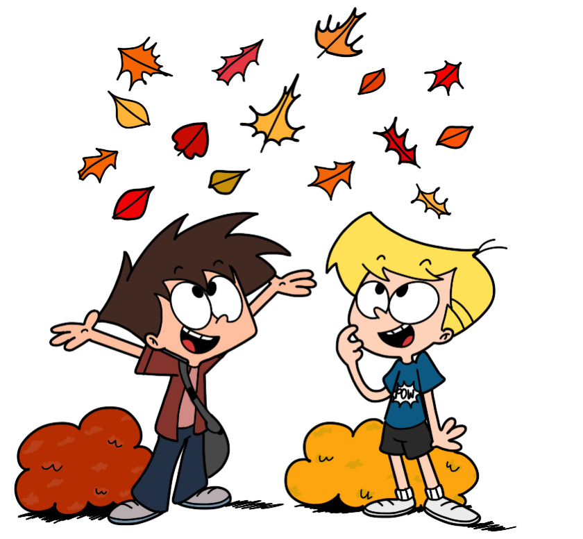 Toon Ink Fall Inktober Day 11: Autumn (Color) by QuietSecret669 on DeviantArt