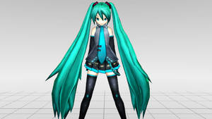 Hatsune Miku ProjectDiva MMD Model mamama