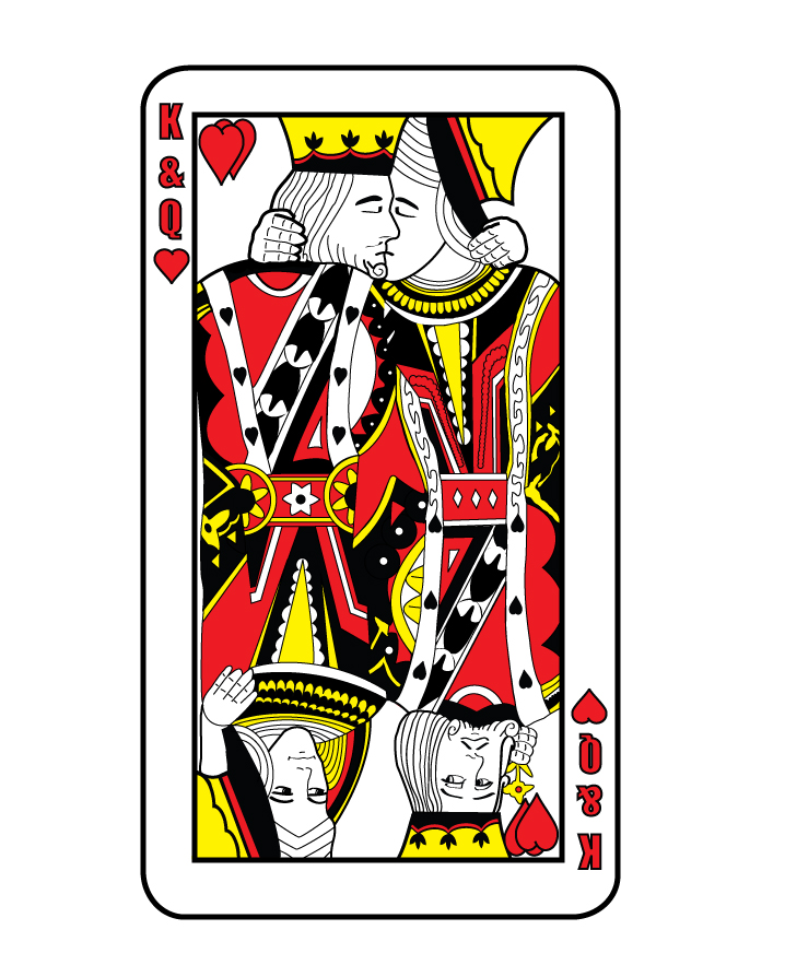 King Queen Hearts Stock Illustrations – 1,244 King Queen Hearts