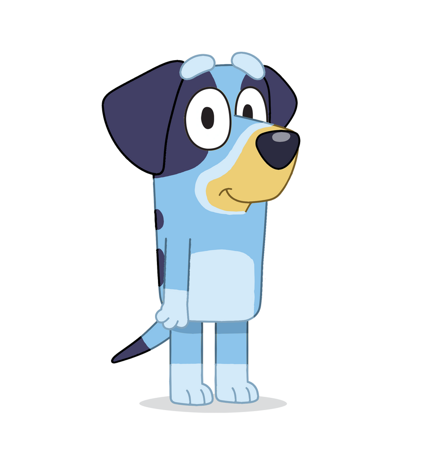 Bluey but everyones a Labrador- Bluey by KittyGoesBark816 on DeviantArt