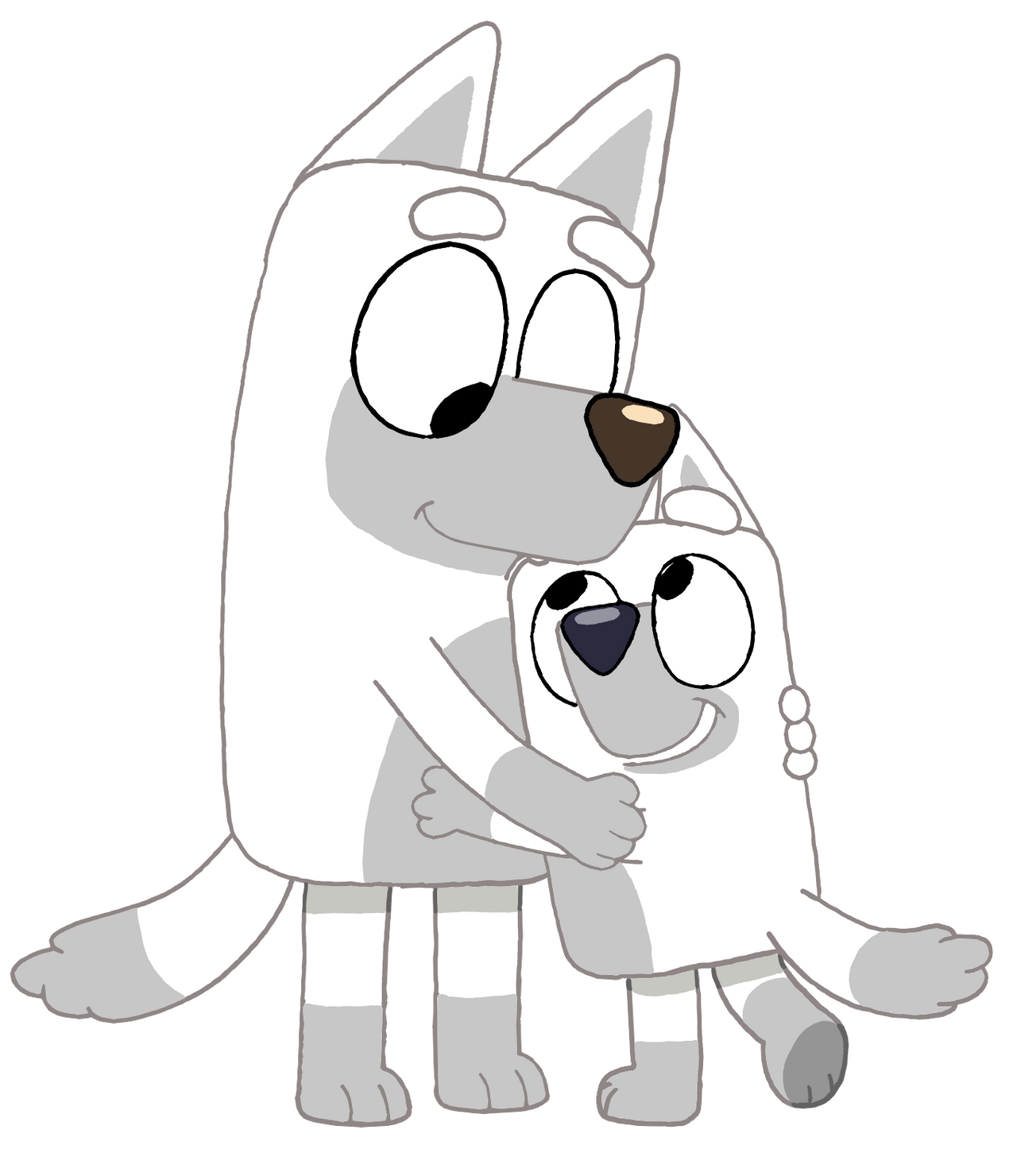Hug Base Chilli hug Bluey base by KittyGoesBark816 on DeviantArt