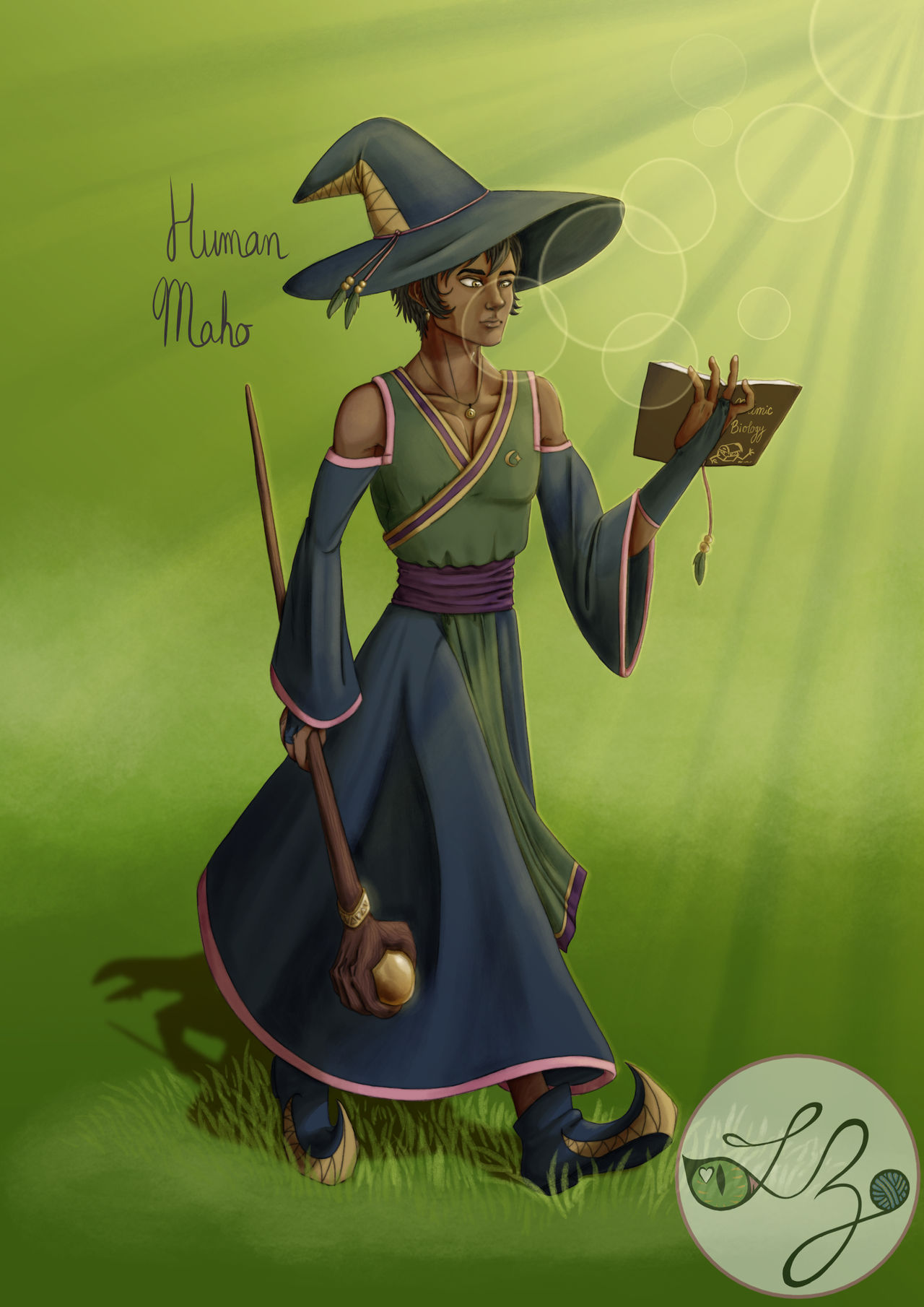 DnD 5e character design- Chuu the Wizard/Rogue, I have been…