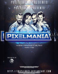 PDG League PIXELMANIA poster