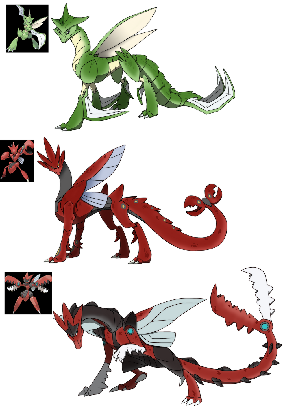 Pokemon Themed Dragon adopts Set 1 03 Closed by Eternity9 on DeviantArt