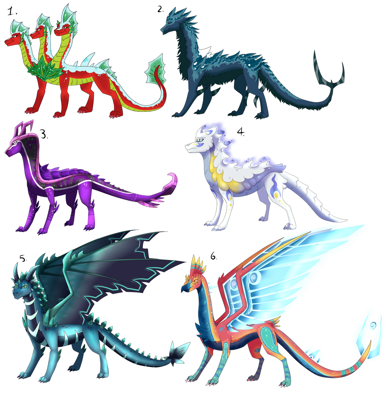 Dragon Adding Dragon Adopt Set 18 CLOSED by Eternity9 on DeviantArt