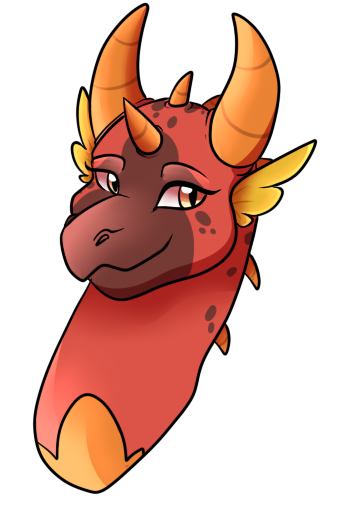 Pyrodrake PyroDrake Headshot by Eternity9 on DeviantArt