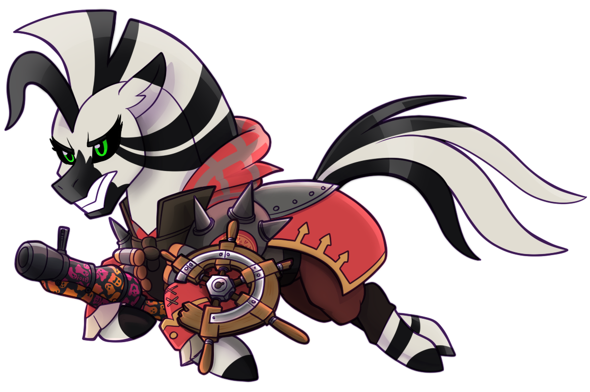 Commission: Azu The DemoZebra by Eternity9 on DeviantArt