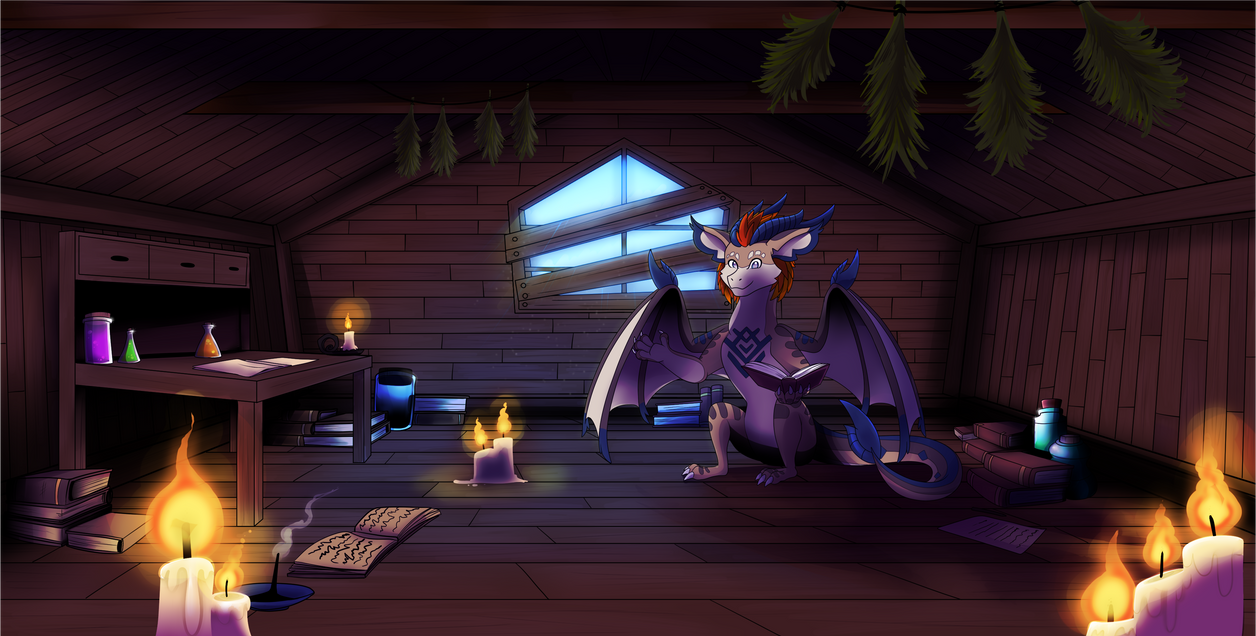 Commission: Magic Study by Eternity9 on DeviantArt