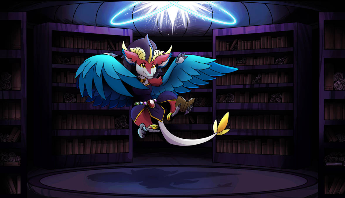 Commission: Magic Library by Eternity9 on DeviantArt