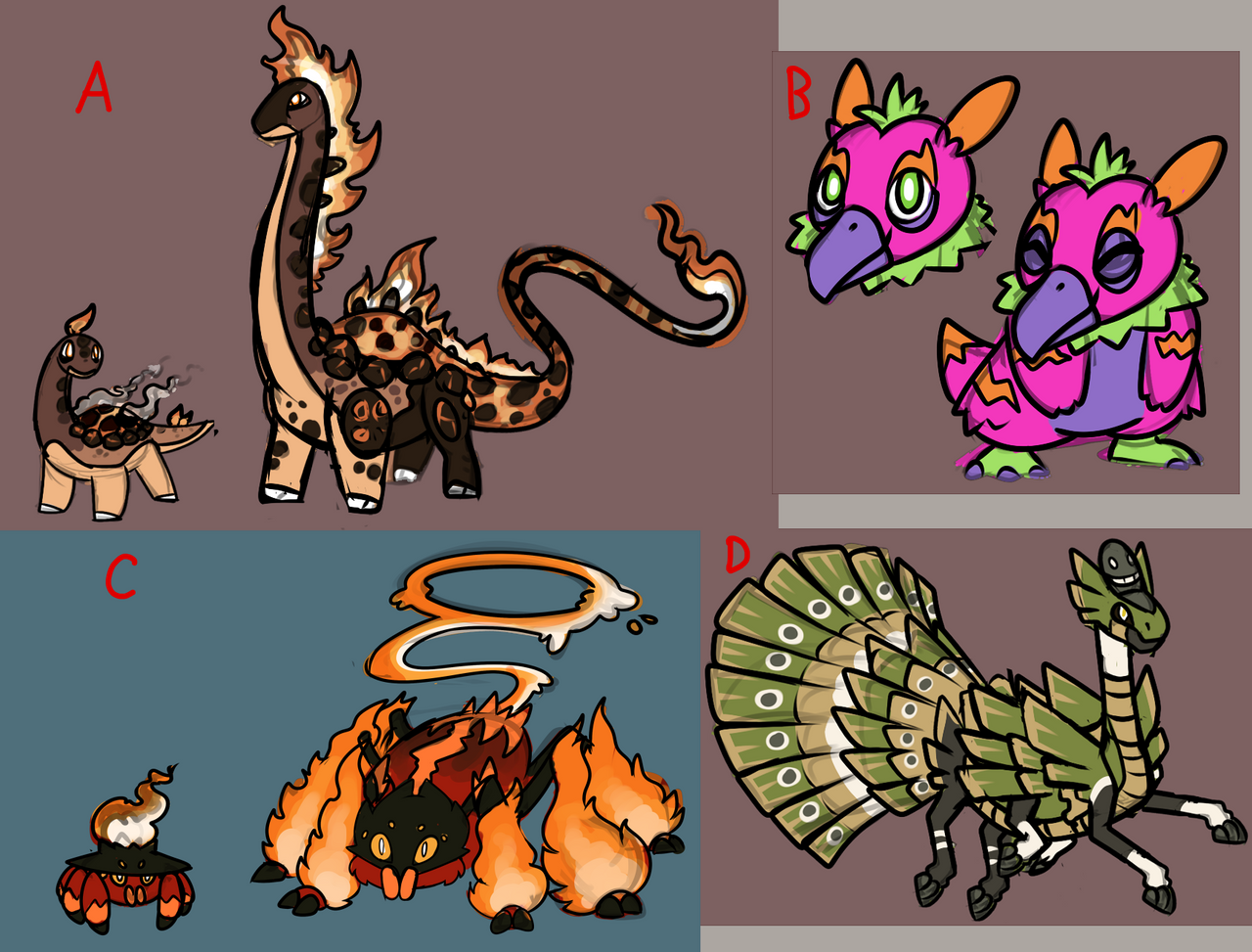 Fakemon Sketches 013 2025 by Eternity9 on DeviantArt