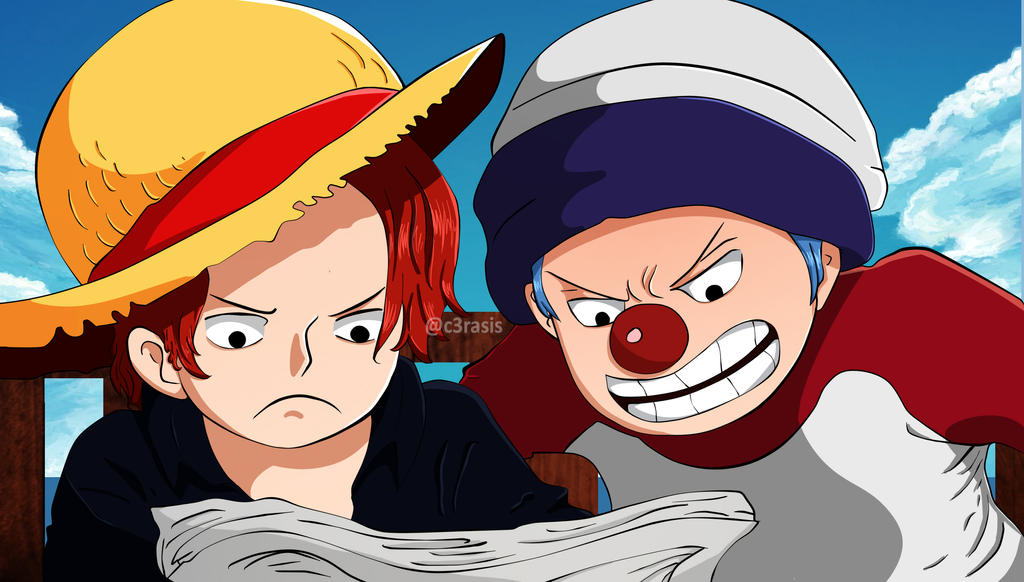 One Piece 964 Baggy Et Shanks By C3rasis On Deviantart One Piece 964 Baggy Et Shanks By C3rasis On Deviantart