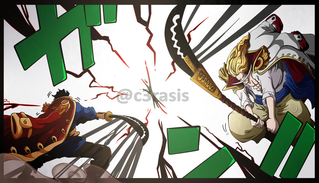 Gold Roger V S White Beard One Piece 966 By C3rasis On Deviantart Gold Roger V S White Beard One Piece 966 By C3rasis On Deviantart
