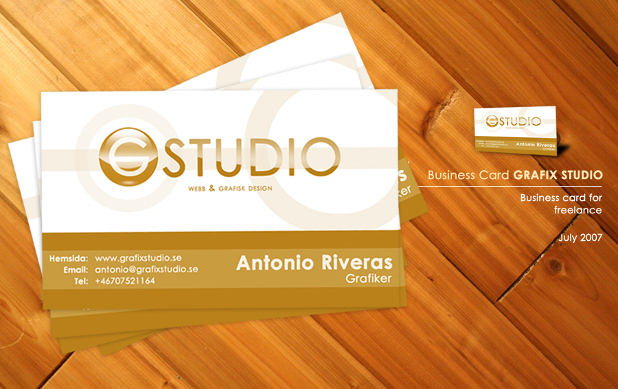 GRAFIX STUDIO Business Card