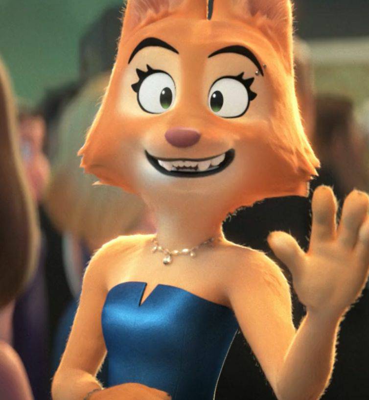 diane foxington by Draculaxz on DeviantArt