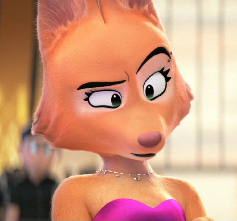 Diane foxington by Draculaxz on DeviantArt