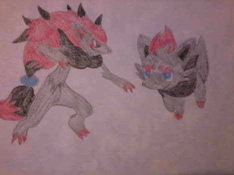 Zoroark and Zorua