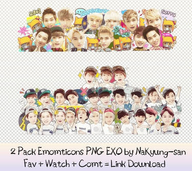 Share Pack Emoticons EXO