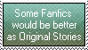 Fanfics as Original Stories