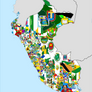 Complete Peru Provincies Map