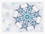 Snowflake Wallpaper by Beesknees67