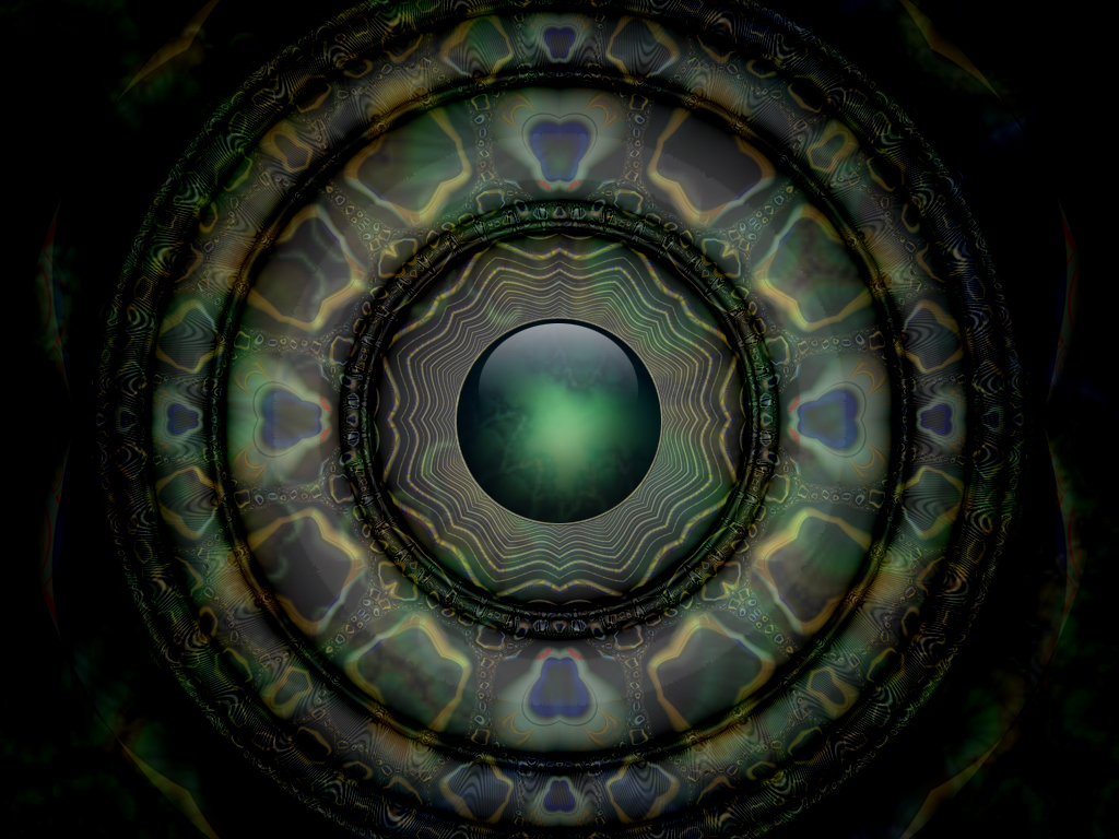 Stone Mandala - Green