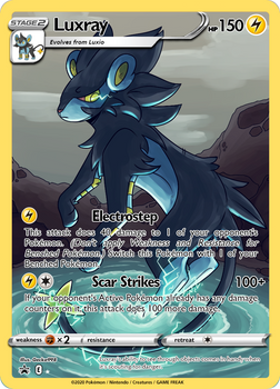 Luxray Custom Character Rare Art