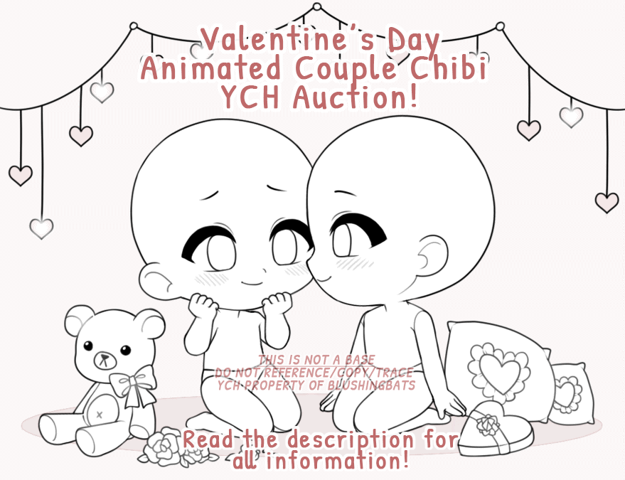 V-Day Animated Chibi Couple YCH | CLOSED by blushingbats on DeviantArt