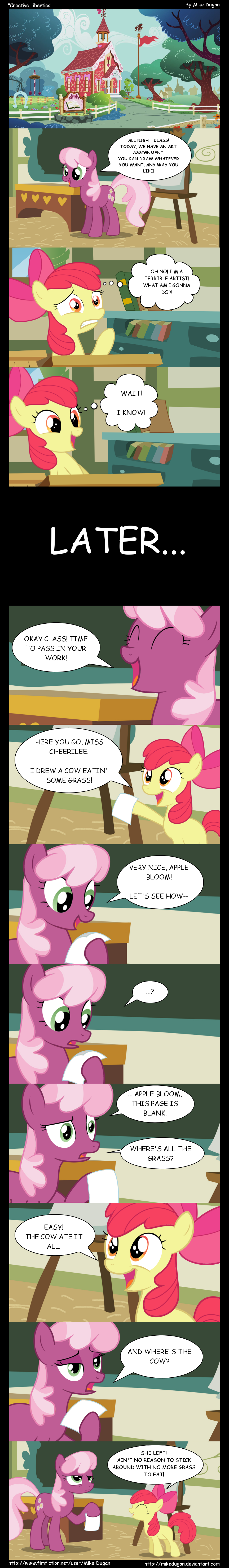 MLP Comic - Creative Liberties