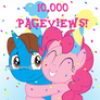 10,000 Pageviews!