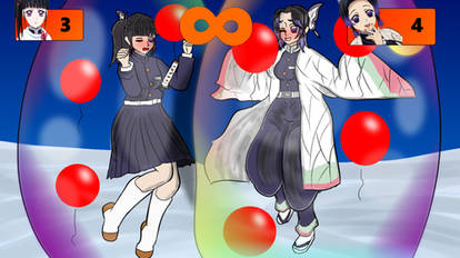 Bumper Bubbles, Shinobu and Kanao