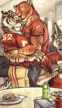 Divisions - Awkward Hug by screwbald