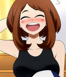 Uraraka Feet