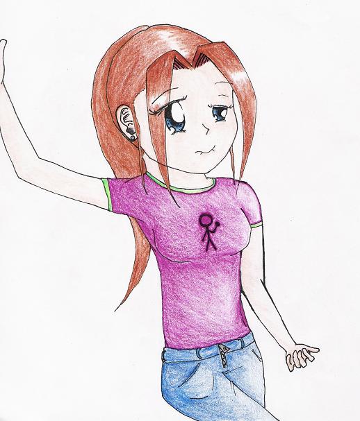 Anime Girl Pees Herself
